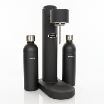 Edelstahl Wassersprudler mit stabilem Gehäuse für den täglichen Gebrauch